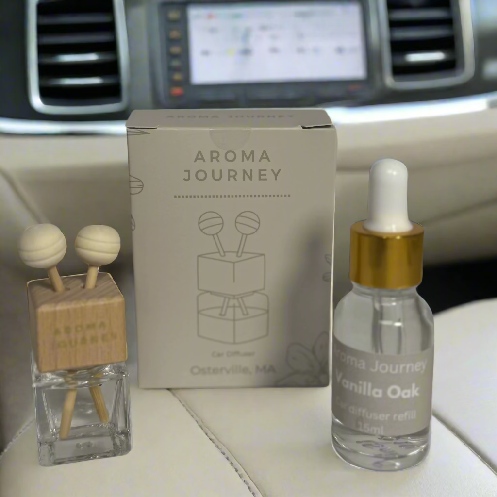 Vanilla Oak Car Diffuser with Refill