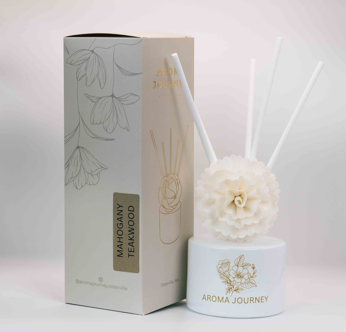 Mahogany Teakwood Reed Diffuser