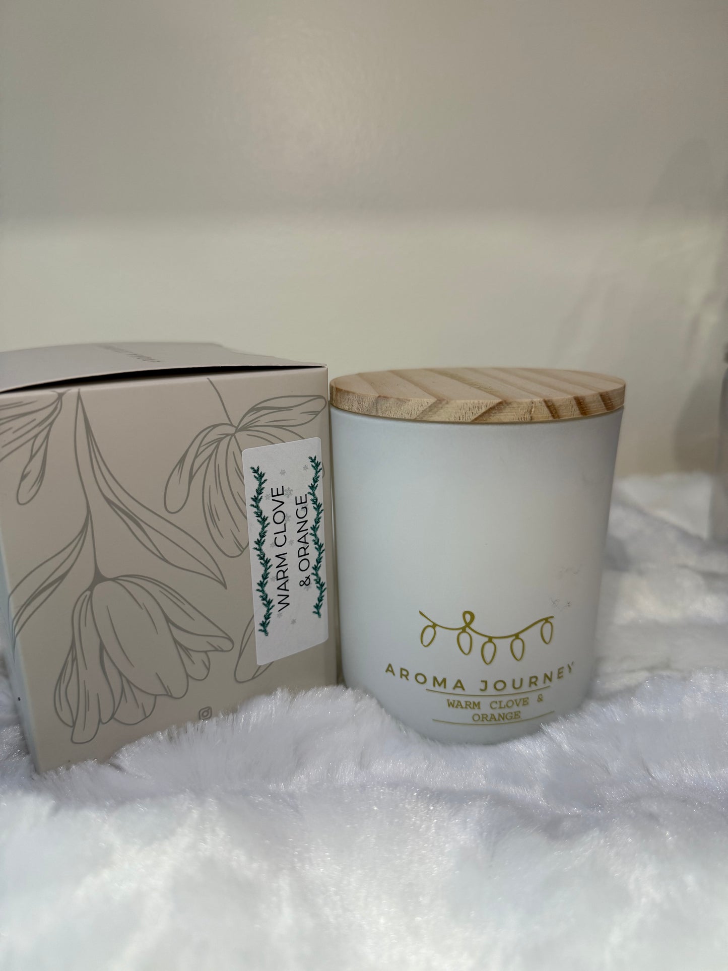 Warm Clove and Orange Candle